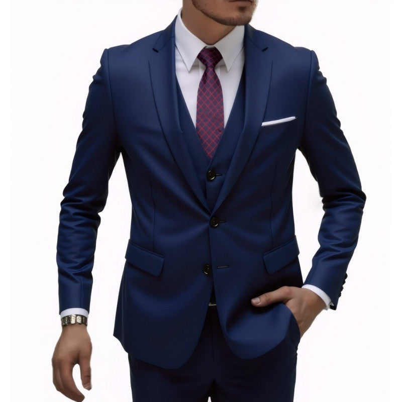 European And American Men's New Business Casual Suit Set